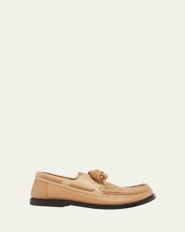 Campo Leather Boat Loafers